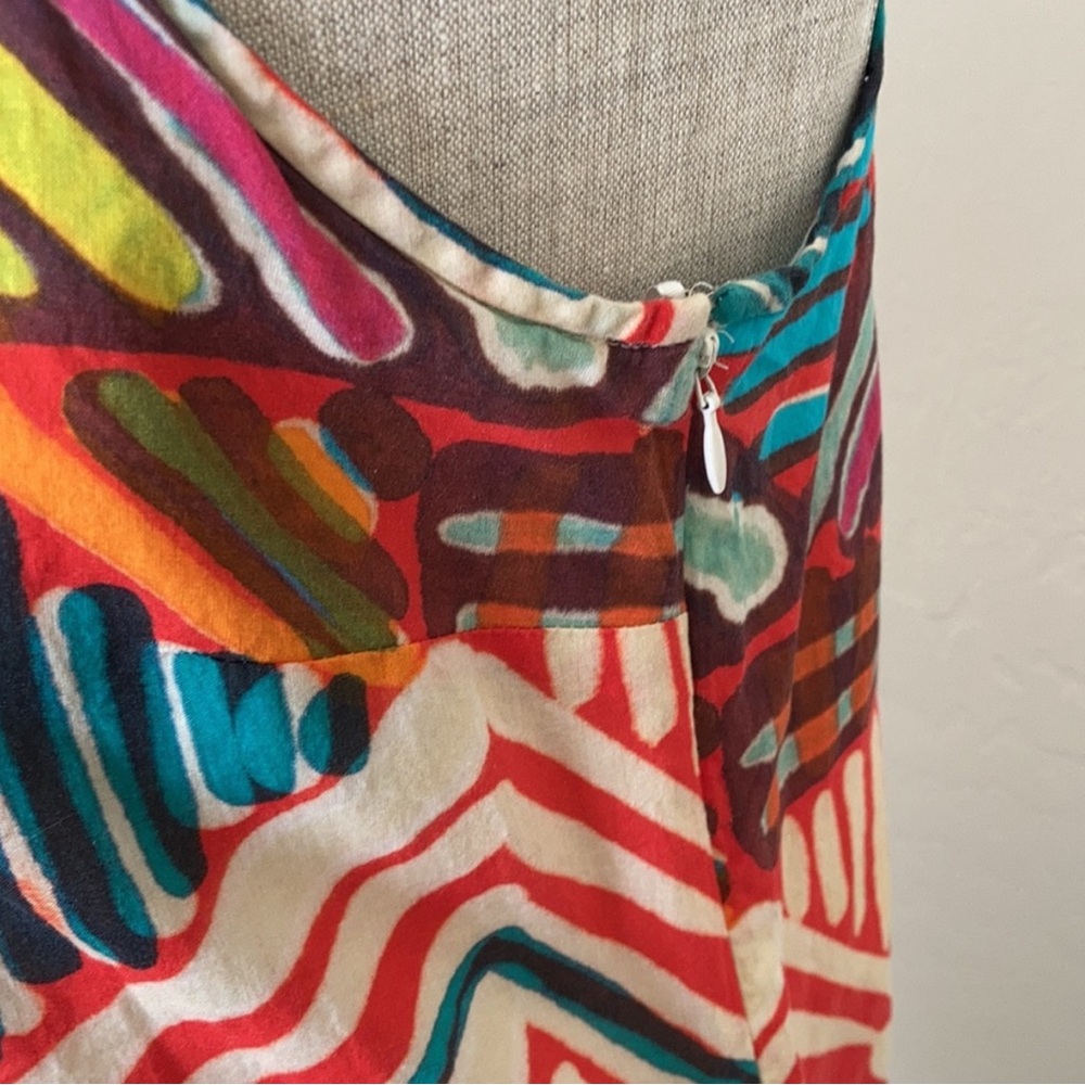 J. Crew Collection 4 geo brushstroke dress - Picture 4 of 6